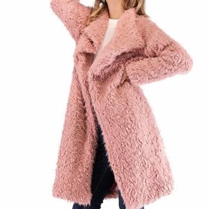 Teddy bear pink coat